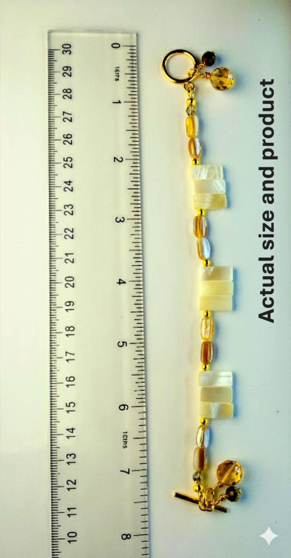 Free Flowing Mother-of-Pearl and Shell Beads
