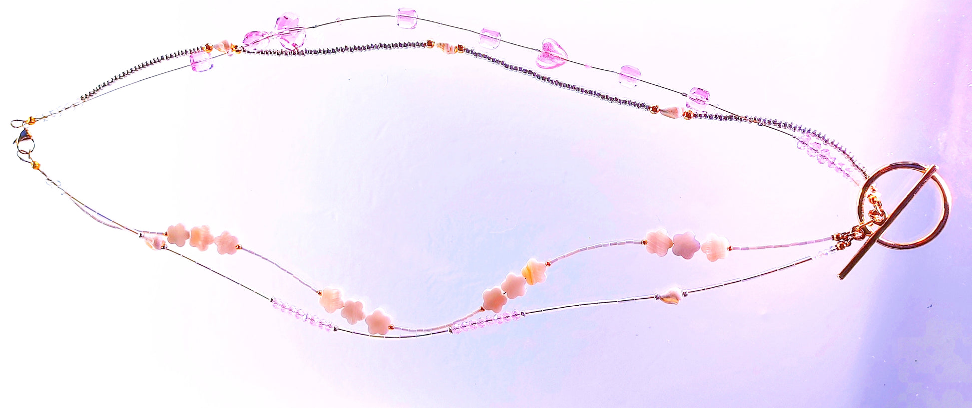 Pink Beach Necklace