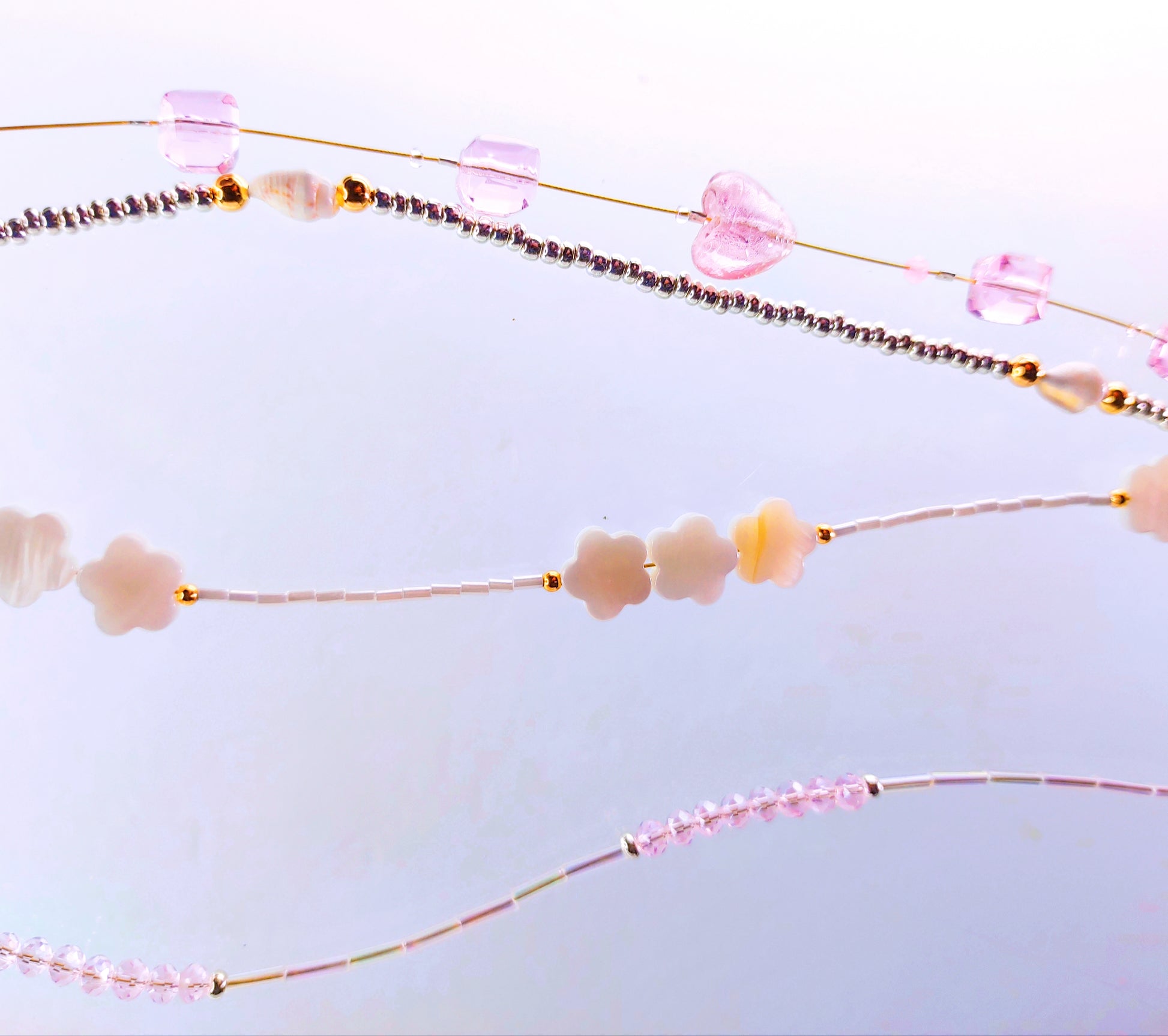 Pink Beach Necklace