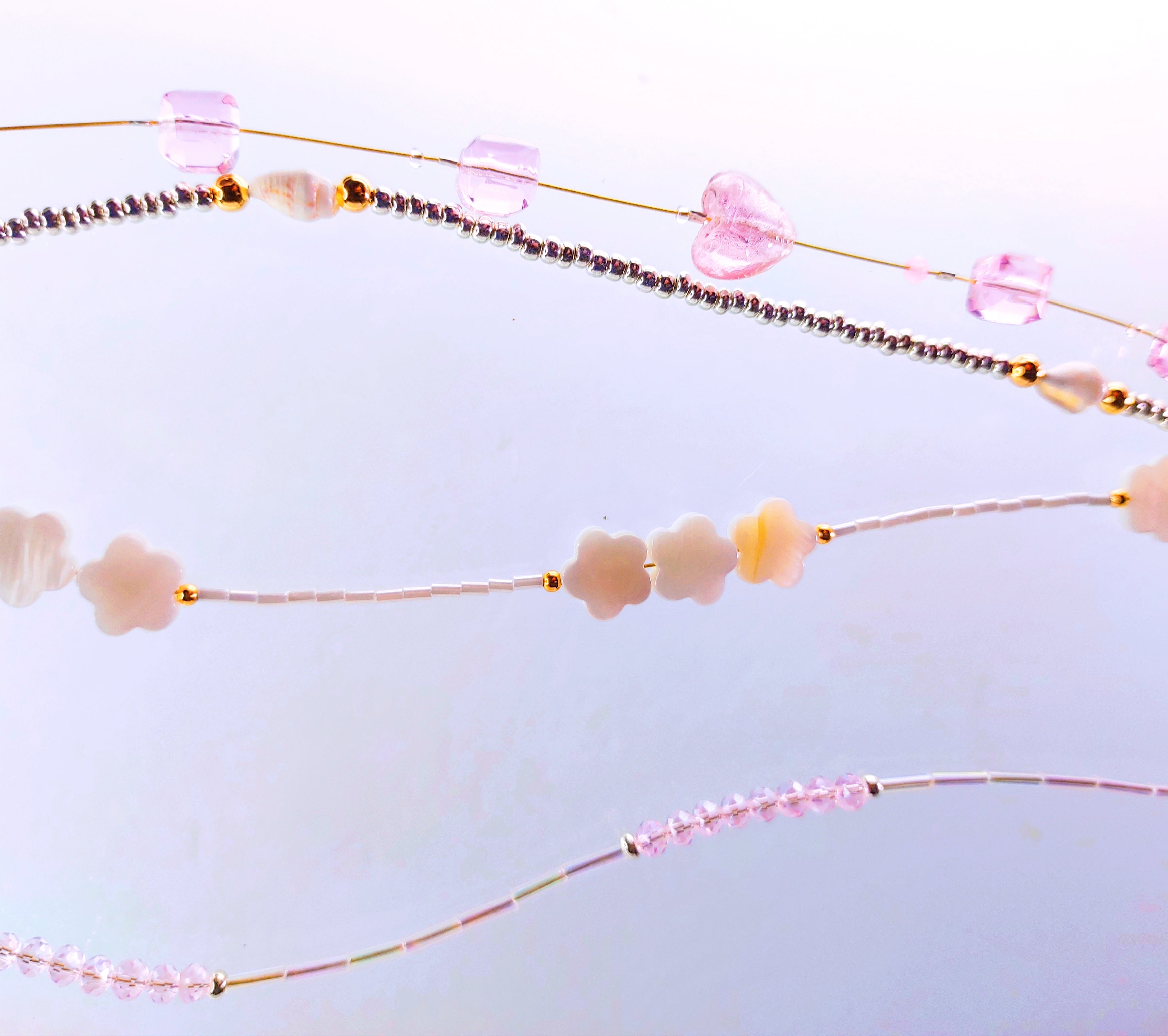 Pink Beach Necklace