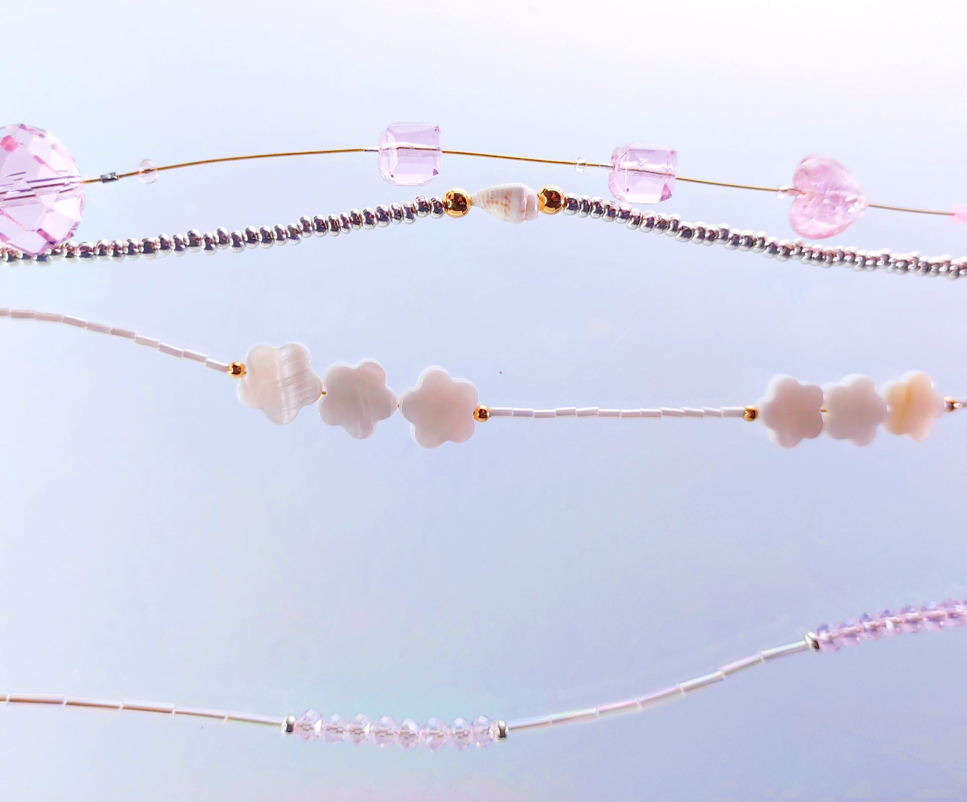Pink Beach Necklace