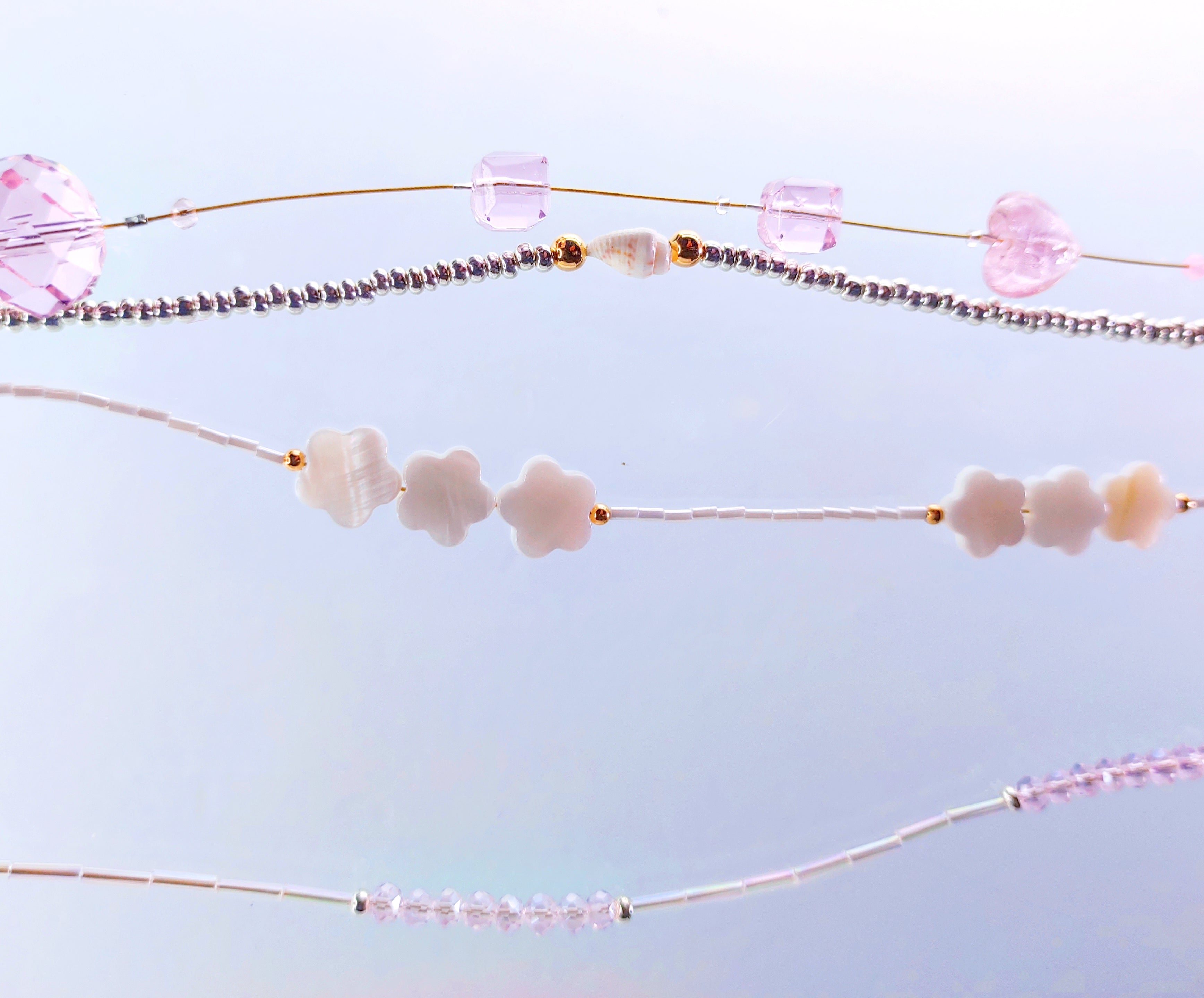 Pink Beach Necklace