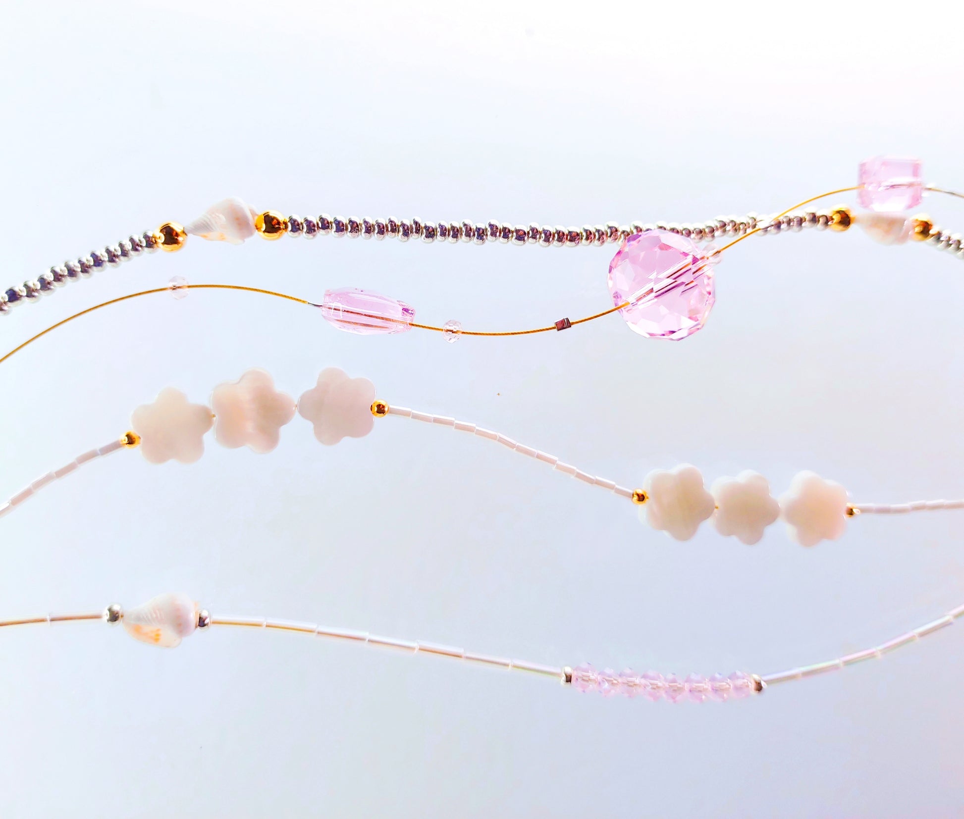 Pink Beach Necklace