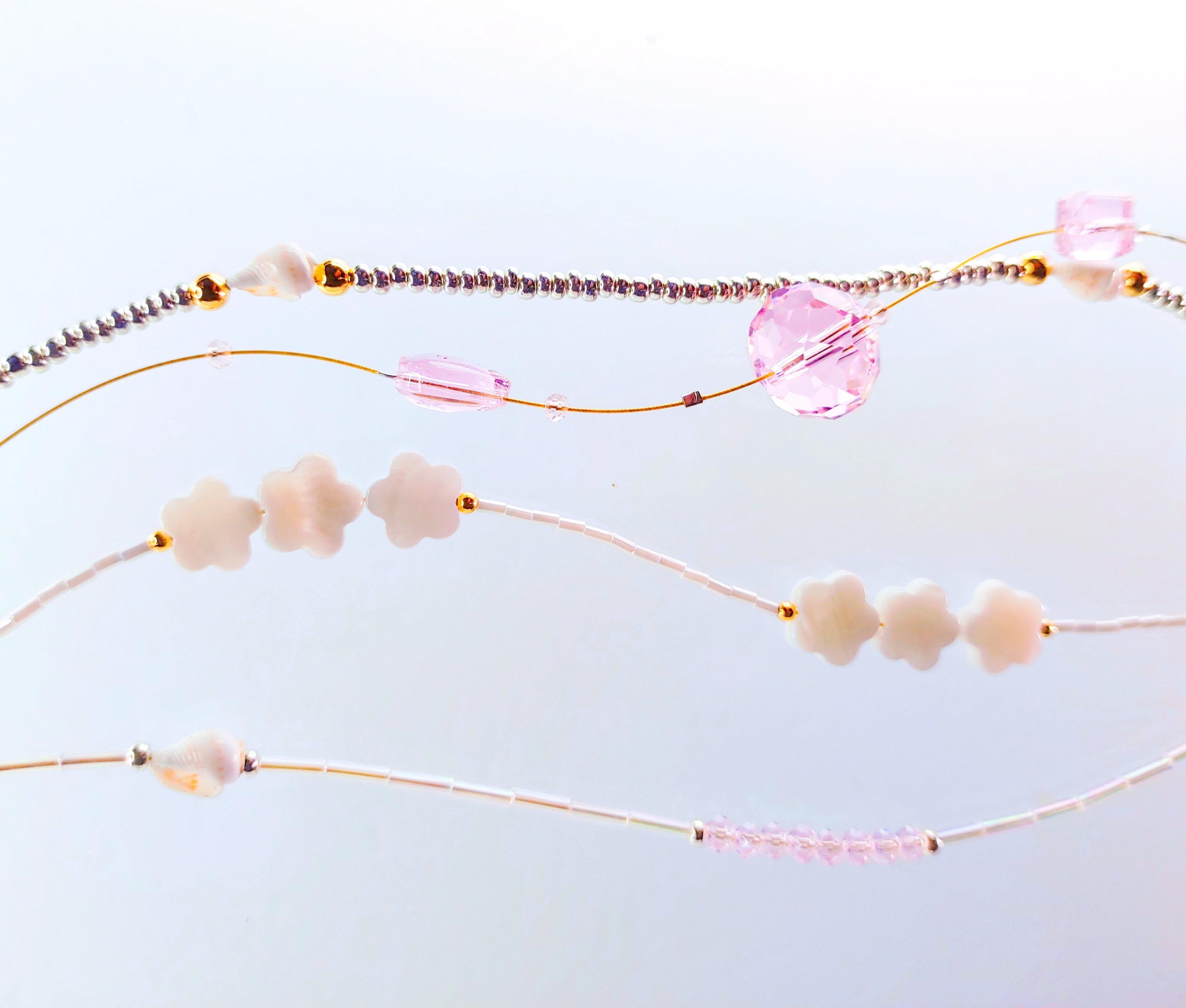 Pink Beach Necklace