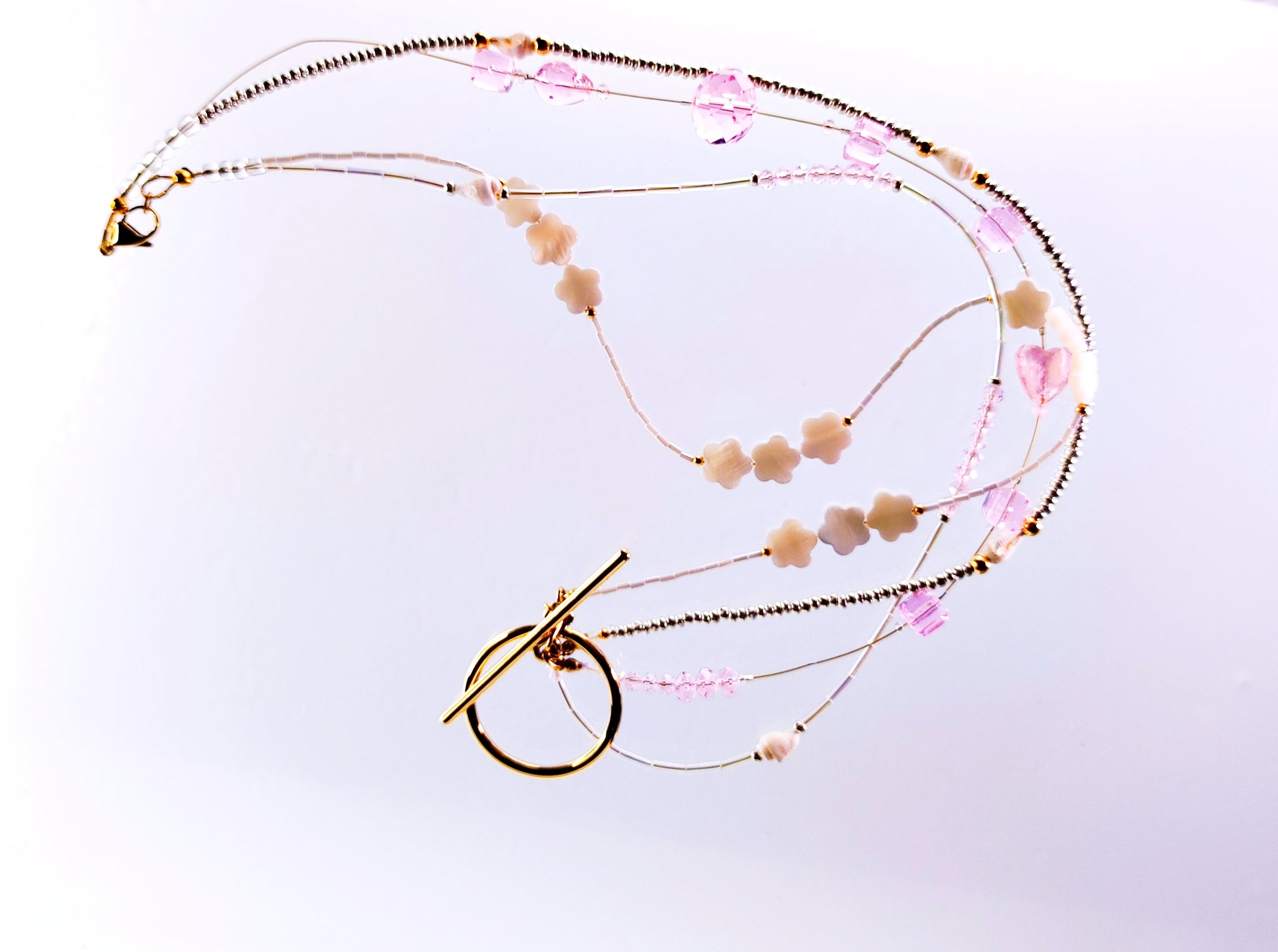 Pink Beach Necklace