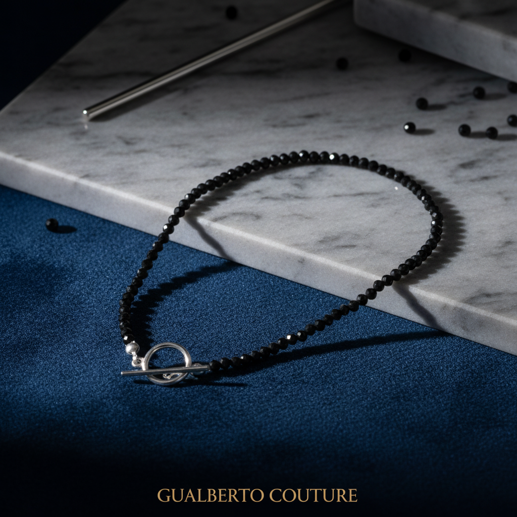 Black Spinel Bracelet Display