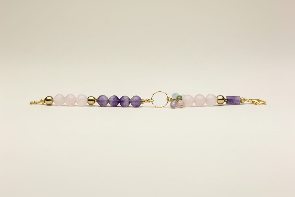 Circle of Life Bracelet– Mixed Gemstone Jewellery