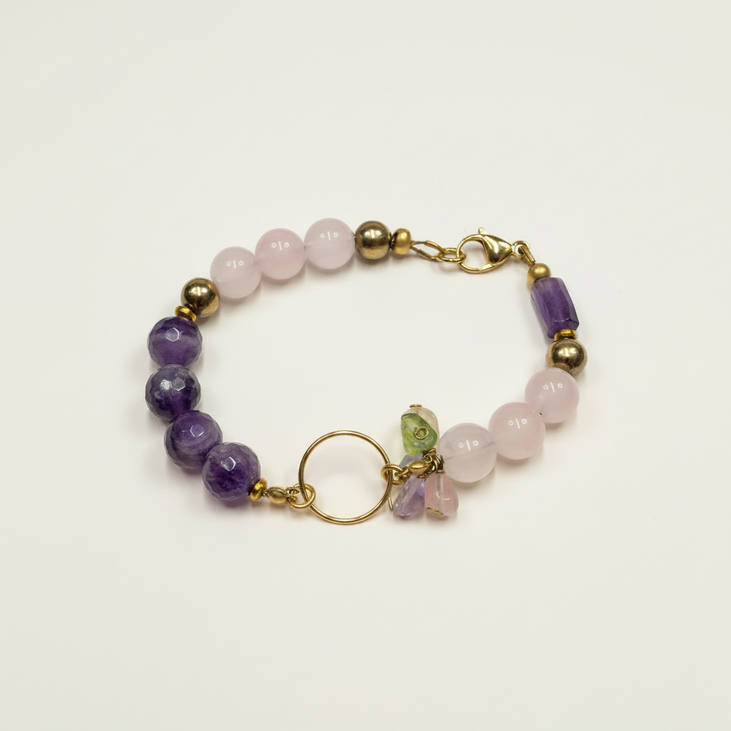 Circle of Life Bracelet– Mixed Gemstone Jewellery