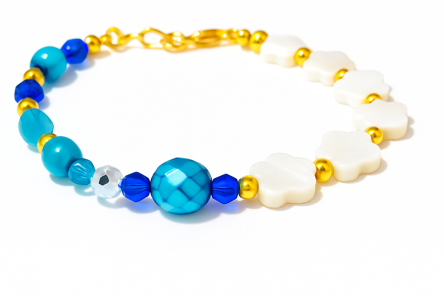 Brightened bracelet detail