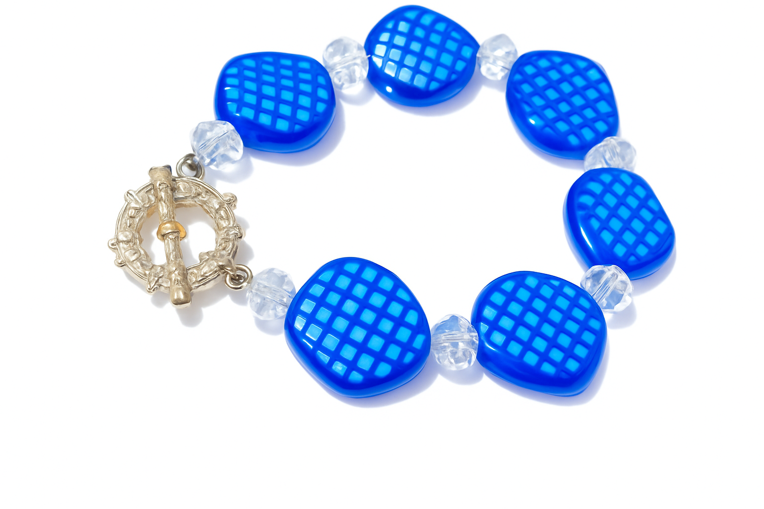 Blue Poe Ka Dot Bracelet