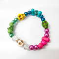 Howlite Skulls Bracelets - Medium 6