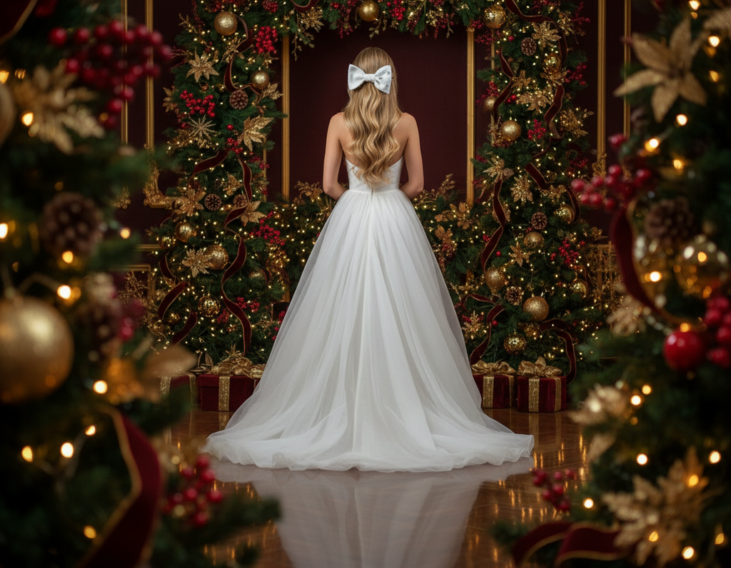 Christmas editorial - back view