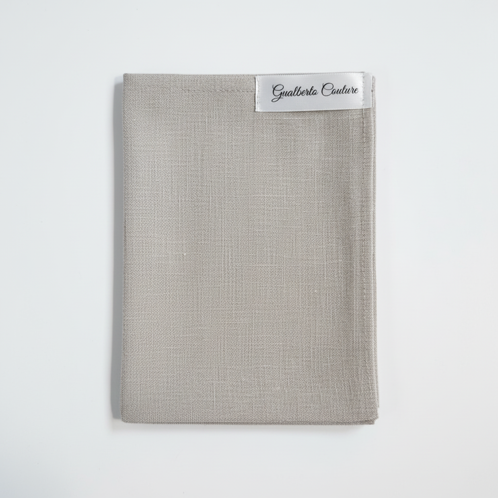 Clean white background napkin product image