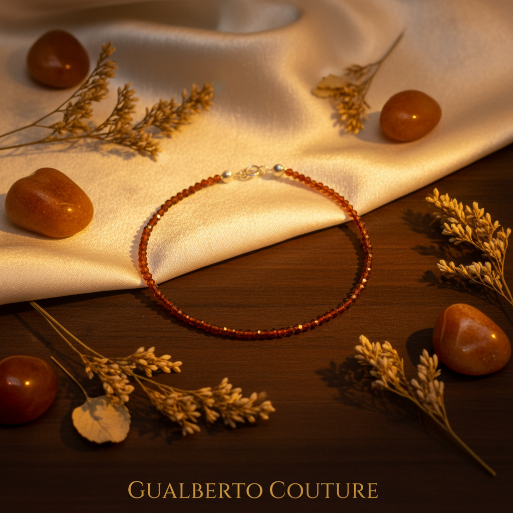 GUALBERTO COUTURE hessonite bracelet