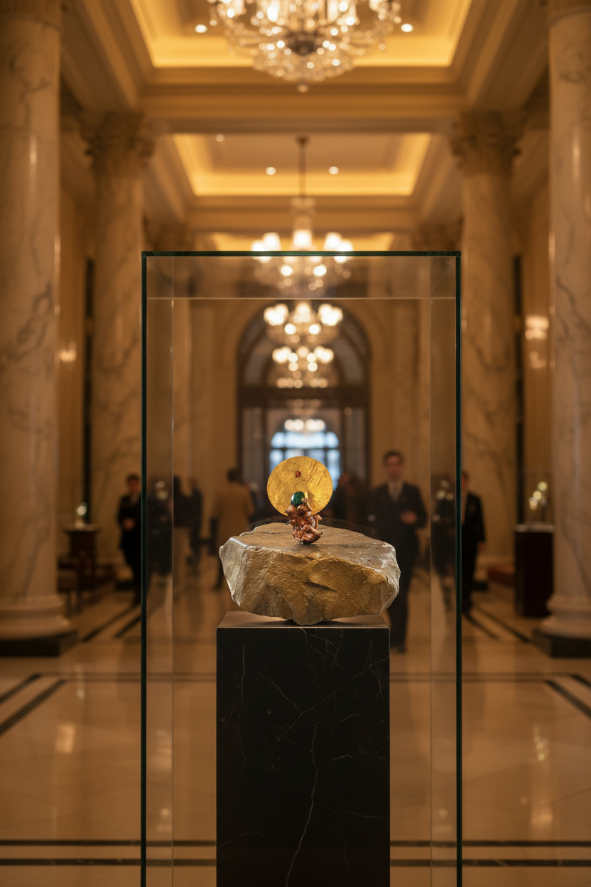 Hotel Lobby Museum Display